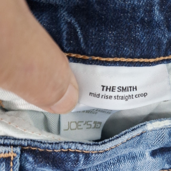 Joe's Jeans Blue Ankle Cropped Denim - Picture 6 of 7